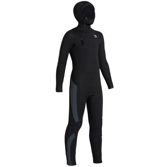 Billabong Youth Furnace Absolute 5/4 Hooded Chest Zip Wetsuit - 2019
