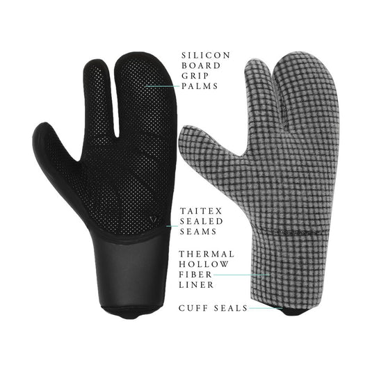 Vissla Seven Seas 5mm 3 Finger Gloves