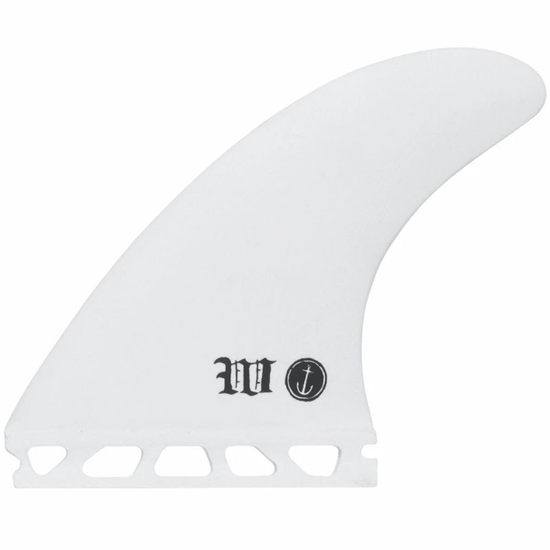 Load image into Gallery viewer, Captain Fin Co. Wade Goodall Futures Compatible Tri Fin Set - White

