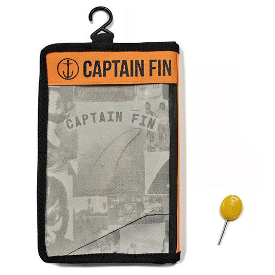 Captain Fin Co. CF Pivot FCS Compatible Tri Fin Set - Large - Orange