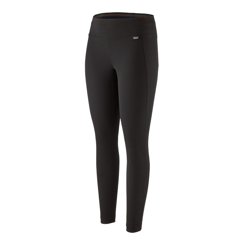 Load image into Gallery viewer, Patagonia Women&#39;s Capilene Midweight Bottoms - Black - main
