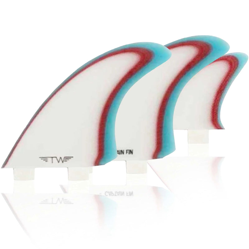 Load image into Gallery viewer, Captain Fin Co. Tyler Warren Especial FCS Compatible Twin + 1 Fin Set
