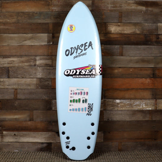 Catch Surf Odysea Quad × Jamie O'Brien JOB Pro 5'8 x 20 x 3 Surfboard - Sky Blue