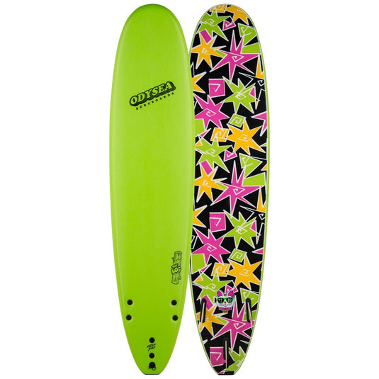 Catch Surf Odysea Log × Kalani Robb Pro 8'0 x 23 x 3 ⅜ Surfboard - Lime Green