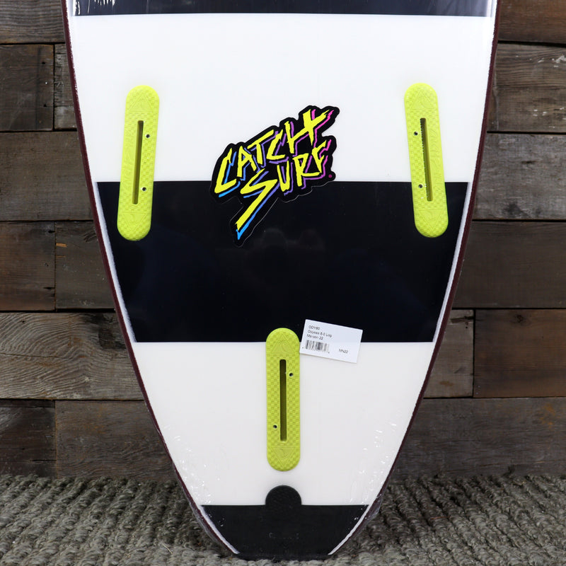 Catch Surf Odysea Log 8'0 x  x 3 ⅜ Surfboard   Maroon
