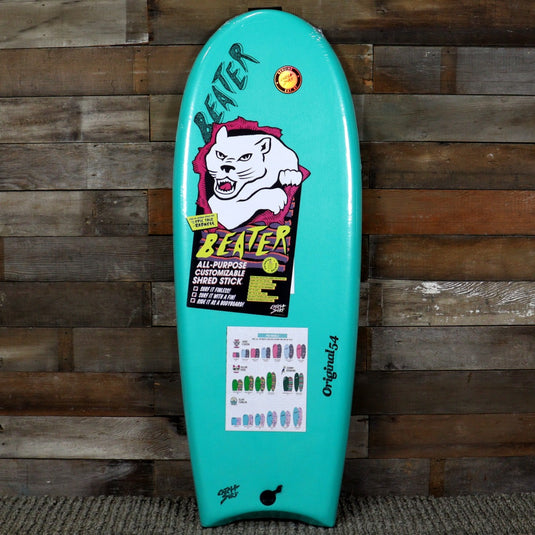 Catch Surf Beater Original 54 Twin 4'6 x 20 x 2 ½ Surfboard - Turquoise