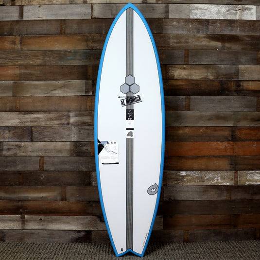 Torq CI Pod Mod 6'6 x 21 ⅞ x 2 ⅞ Surfboard - White/Blue