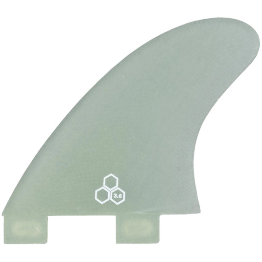 Channel Islands CI Mid 2 + 1 FCS Fin Set - 3.6" - Clear