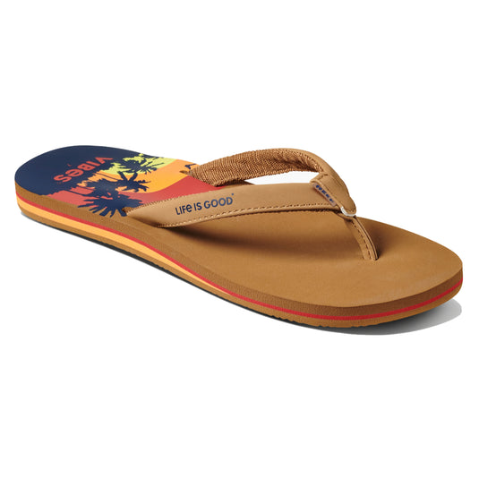REEF Women's Cushion Sands × Life Is Good Sandals