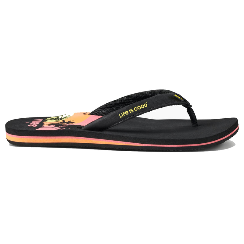 Load image into Gallery viewer, REEF Women&#39;s Cushion Sands × Life Is Good Sandals
