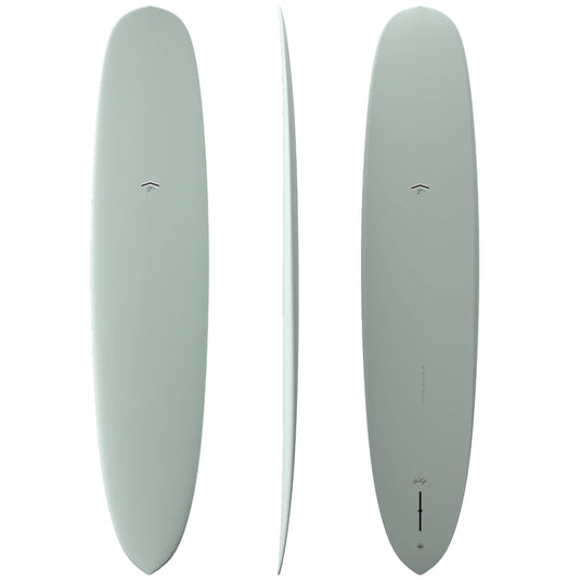 CJ Nelson Designs Neo Classic Thunderbolt Silver Surfboard