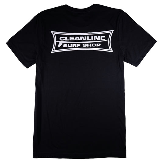 Cleanline Longboard T-Shirt - Black