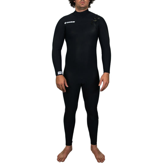 Cleanline 4/3 Chest-Zip Wetsuit - Main Image