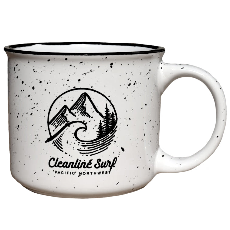Load image into Gallery viewer, Cleanline PNW Mug - White
