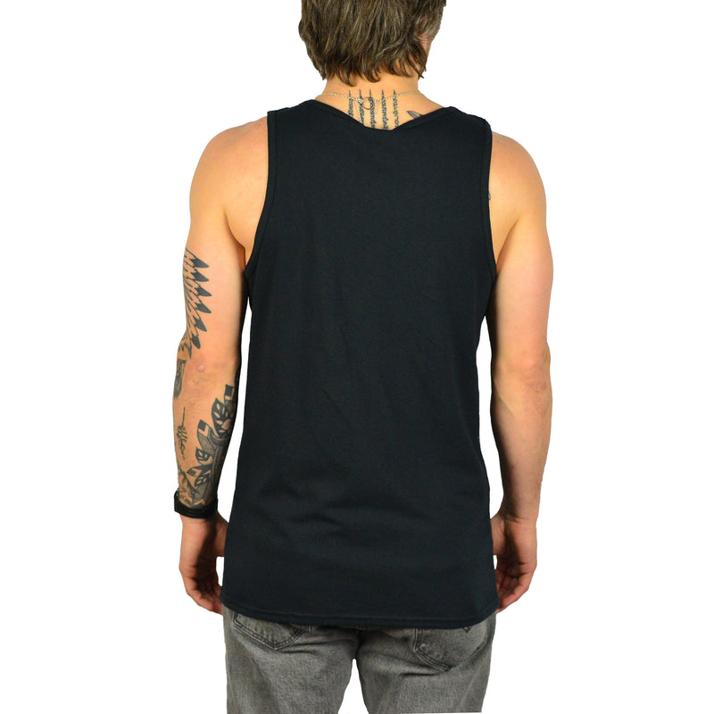 Load image into Gallery viewer, Cleanline Silhouette Circle Tank - Black
