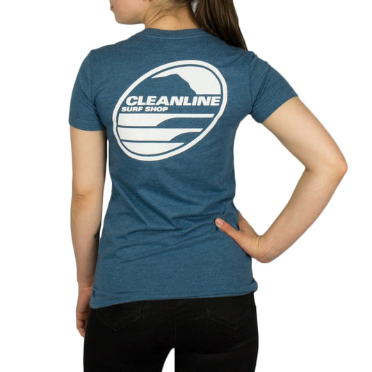 Cleanline Women's New Rock T-Shirt - Heather Deep Teal