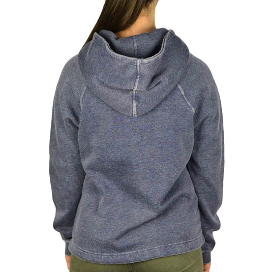 Cleanline Women's Good Vibes Pullover Hoodie - Navy