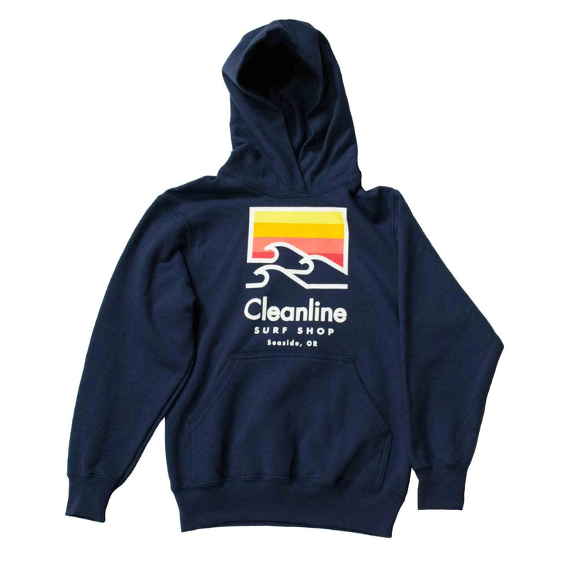 Load image into Gallery viewer, Cleanline Youth Retro Trilogy Pullover Hoodie
