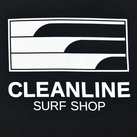 Cleanline Lines T-Shirt - Black/White