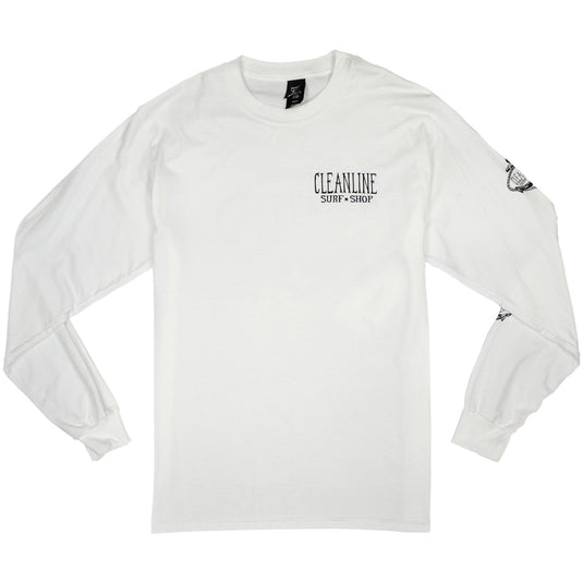 Cleanline Anchor 2.0 Long Sleeve T-Shirt - White