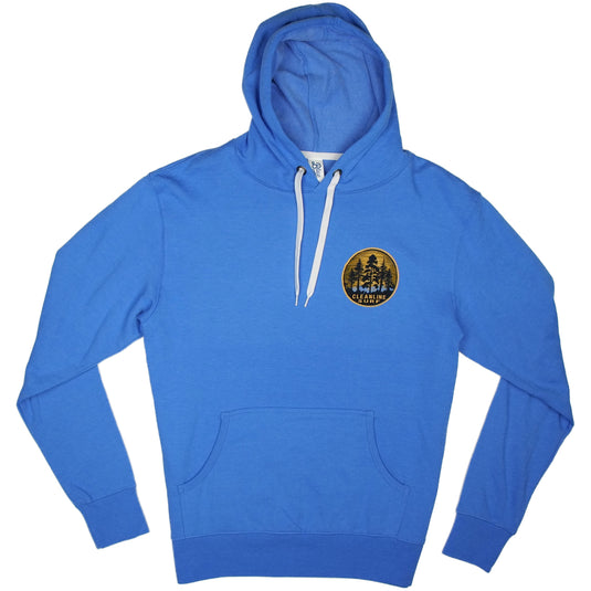 Cleanline Pacific Pines Pullover Hoodie - Heather Royal