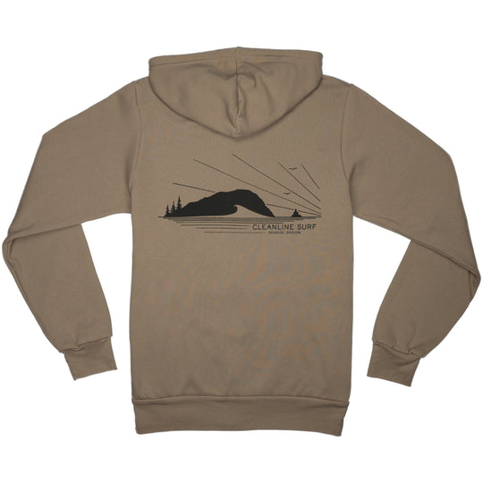 Cleanline Tillamook Rays Zip Hoodie