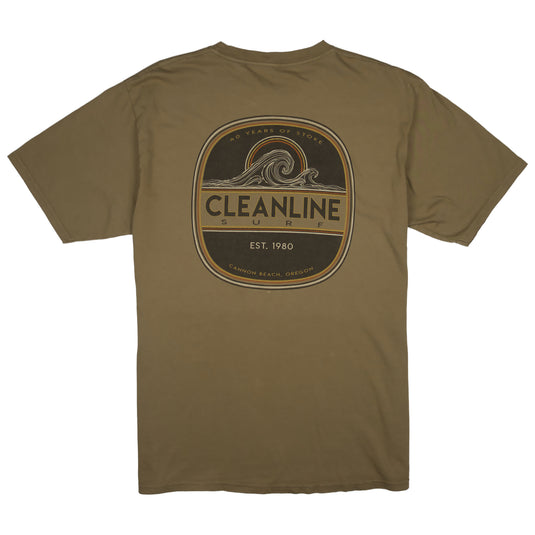 Cleanline Etched Wave T-Shirt
