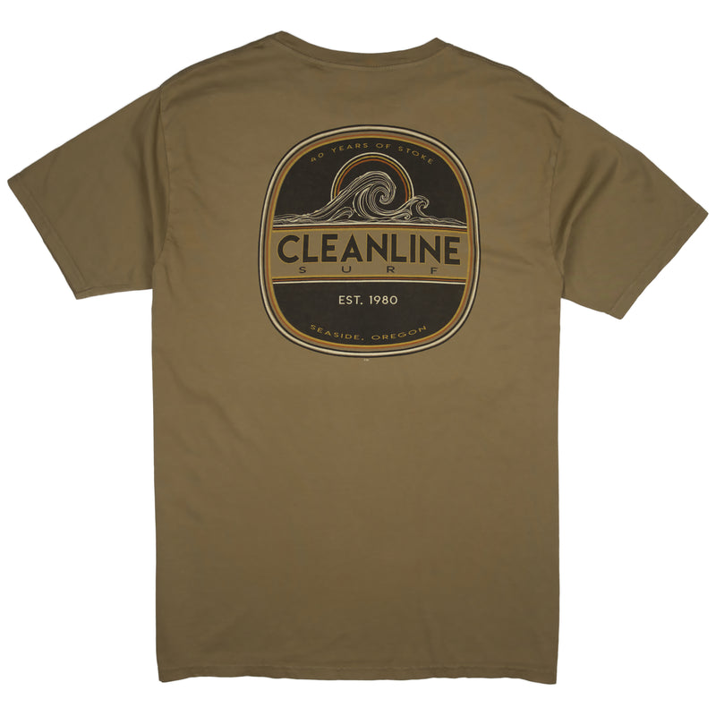 Load image into Gallery viewer, Cleanline Etched Wave T-Shirt

