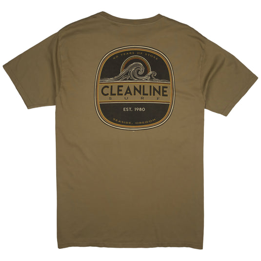 Cleanline Etched Wave T-Shirt