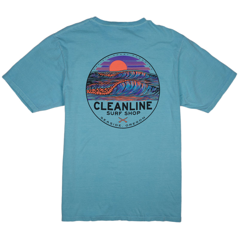 Load image into Gallery viewer, Cleanline Neon Swell T-Shirt
