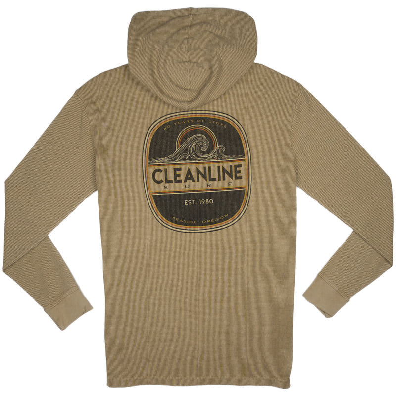 Load image into Gallery viewer, Cleanline Etched Wave Pullover Hooded Thermal
