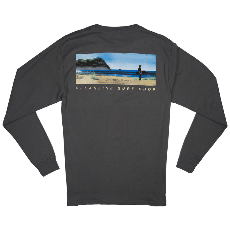 Load image into Gallery viewer, Cleanline Mural Long Sleeve T-Shirt
