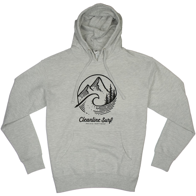 Load image into Gallery viewer, Cleanline Women&#39;s PNW Pullover Hoodie
