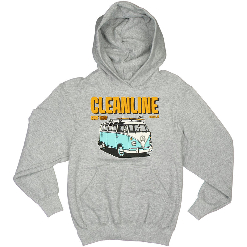 Load image into Gallery viewer, Cleanline Youth Bus Trip Hoodie
