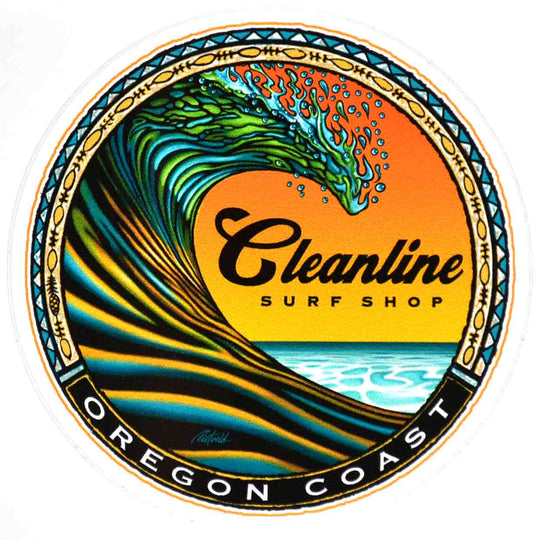 Cleanline Clean Wave Sticker