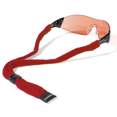 Load image into Gallery viewer, Croakie Cotton Suiter Eyewear Retainer - Red
