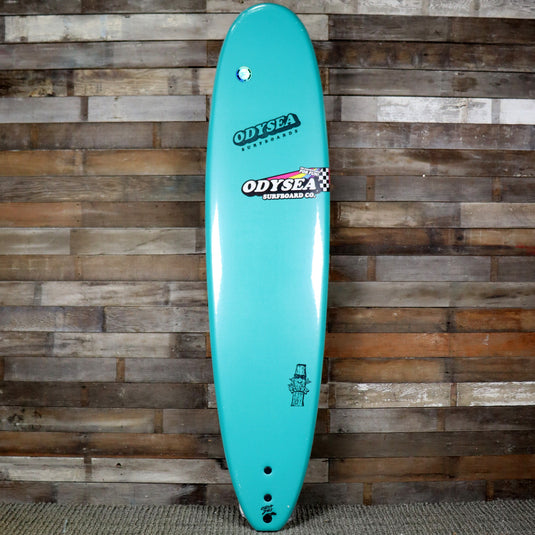 Catch Surf Odysea Plank Single Fin 8'0 x 23 x 3 ⅜ Surfboard - Emerald Green