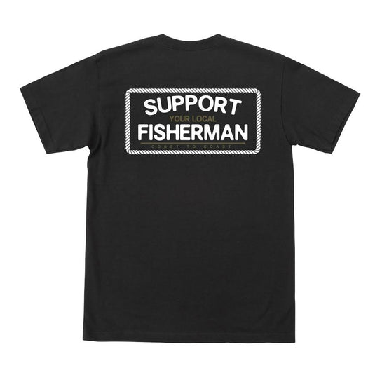 No Skunks' Fishing T-Shirt - Dark Grey S
