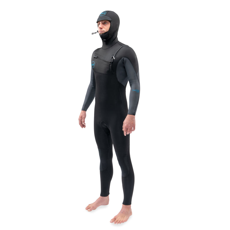 Load image into Gallery viewer, Dakine Quantum 5/4/3 Hooded Chest Zip Wetsuit

