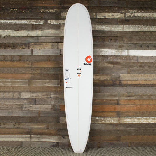 Torq Longboard 9'6 x 23 1/2 x 3 1/4 Surfboard - Dark Green/White - Deck