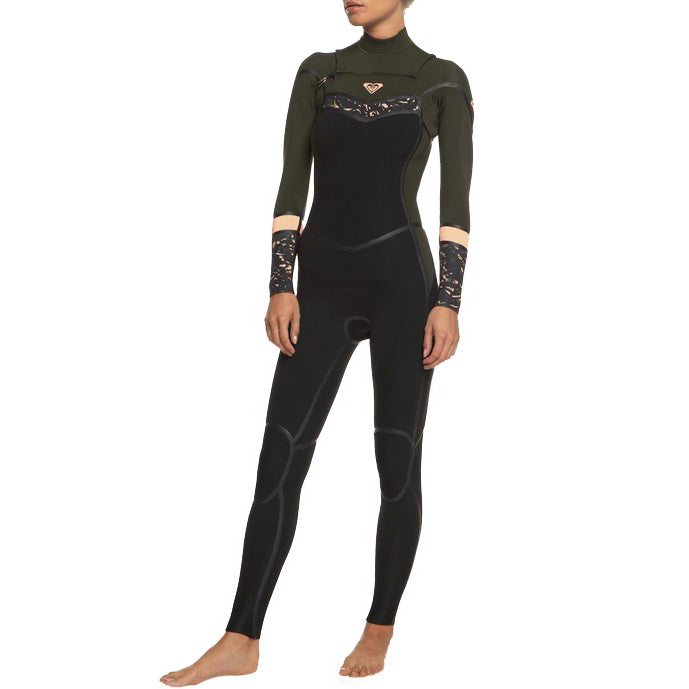 Load image into Gallery viewer, Roxy Women&#39;s Syncro Plus 3/2 Chest Zip Wetsuit
