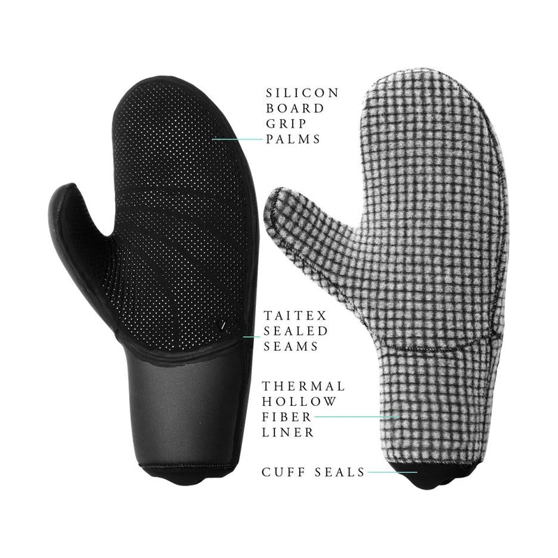 Load image into Gallery viewer, Vissla Seven Seas 7mm Mitten Gloves
