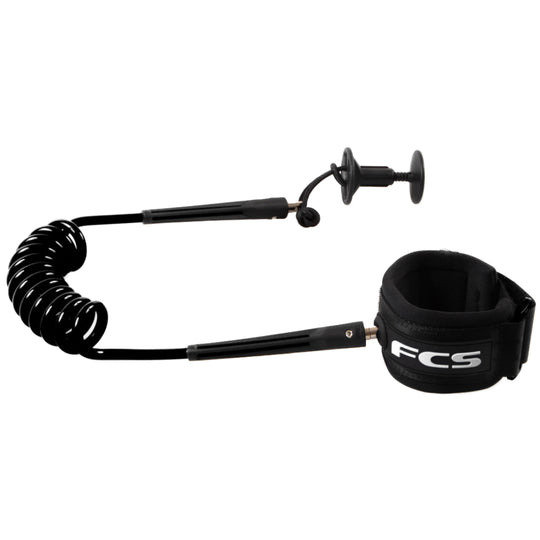 FCS Coiled Wrist Bodyboard Leash