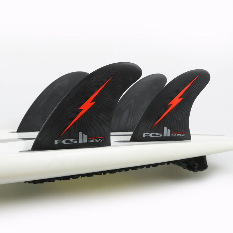 Load image into Gallery viewer, FCS II Nathan Florence Big Wave Quad Fin Set
