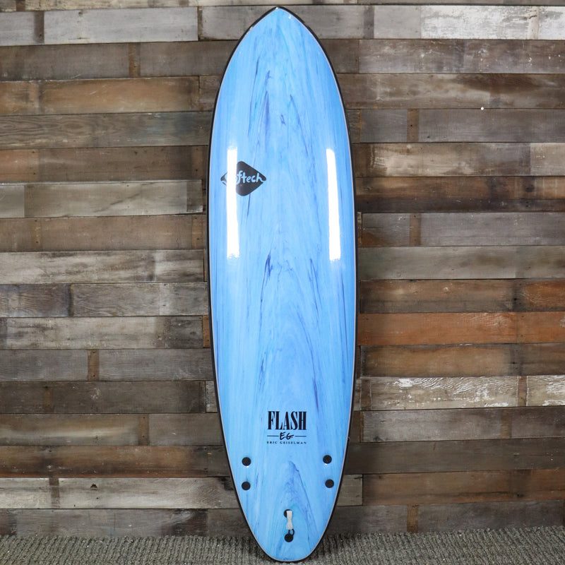 Load image into Gallery viewer, Softech Flash Geiselman 6&#39;0 Soft Surfboard - Blue Marble
