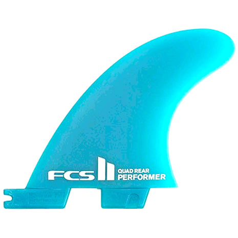 Load image into Gallery viewer, FCS II Fins Performer Neo Glass Quad Rears Medium - Blue
