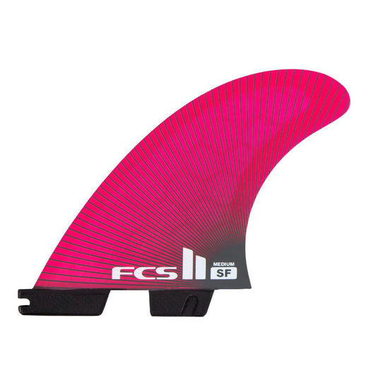 FCS II Fins Sally Fitzgibbons PC Medium Tri Fin Set - Pink