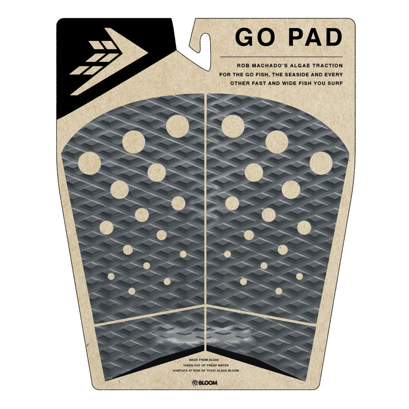 Load image into Gallery viewer, Firewire Rob Machado Go Pad Traction - Charcoal/Black
