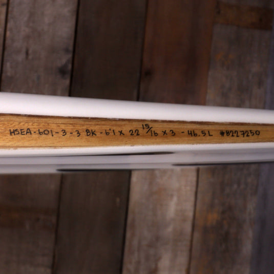 Firewire Seaside Helium 6'1 × 22 15/16 × 3 Surfboard - Black Rails • BLEMISH 4