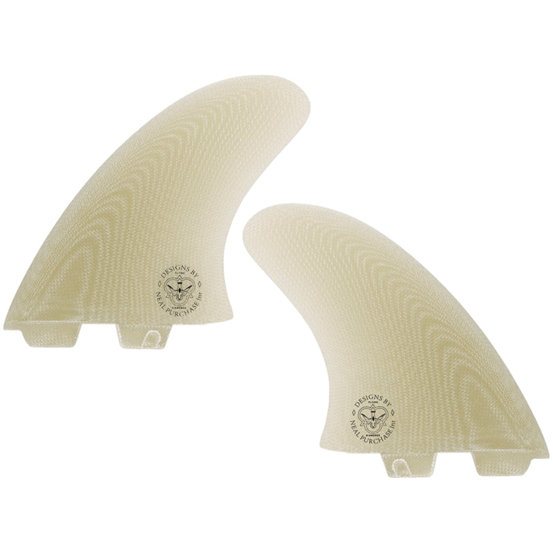 Load image into Gallery viewer, Flying Diamonds NPJ Apex FCS II Compatible Twin Fin Set - Volan

